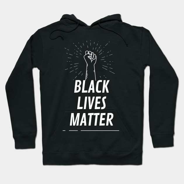 Black Lives Matter Hoodie by purelyplantsd